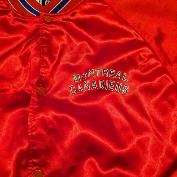 Vintage Montreal Canadiens 1990 Jacket, Size L - Picture 4 of 7